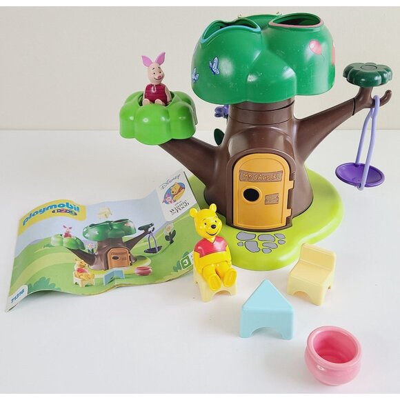 Playmobil 71316 Winnie The Pooh & Friends Treehouse Playset - Picture 2 of 12